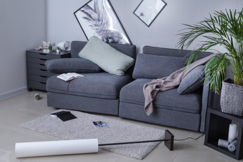 Destroyed furniture